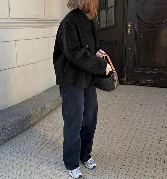 Manteau à double boutonnage