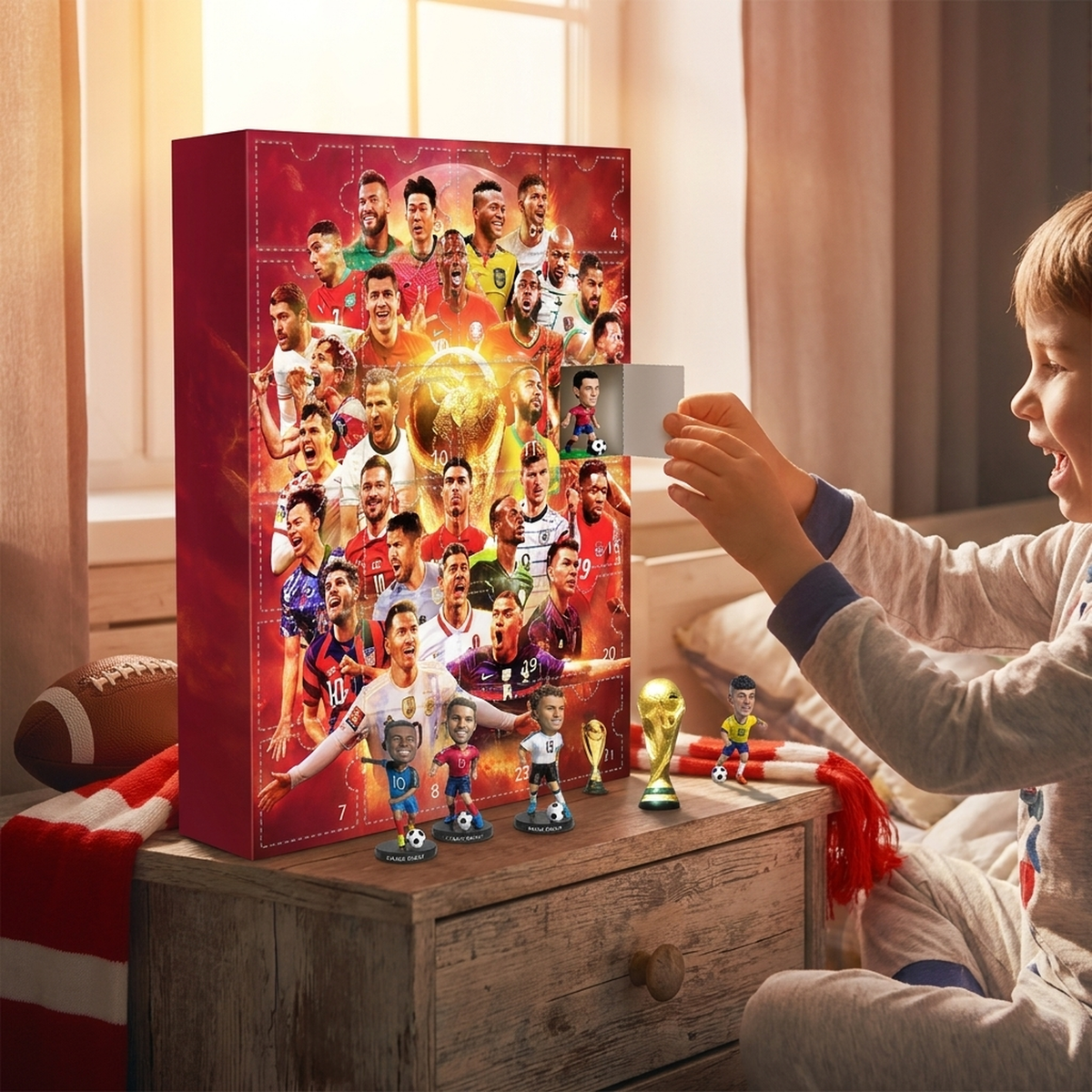 GOALHAVEN fodboldjulekalender — daglige miniatureoverraskelser til festglade fans