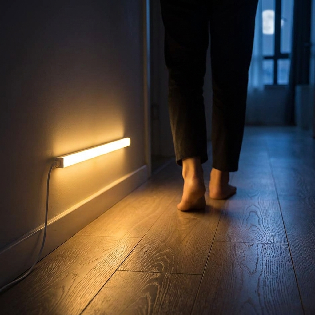 LITENEX φωτιστικό LED με ανίχνευση κίνησης — Φωτισμός χωρίς χέρια με αυτόματη απενεργοποίηση σε 20 δευτερόλεπτα