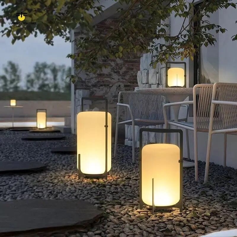 Nova Terra Stainless Steel Outdoor Light With Glass For Patios And Garden Terraces