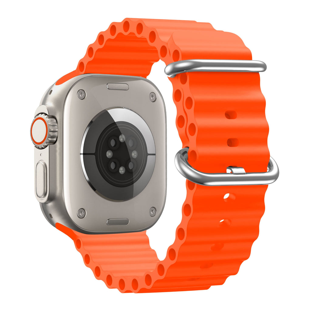 Apple Watch Orange Ocean Replacement Strap