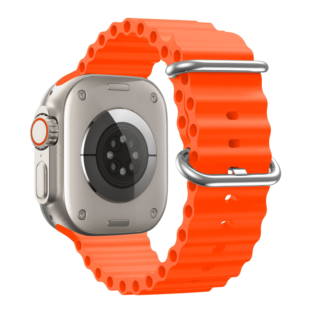 Apple Watch Orange Ocean Replacement Strap