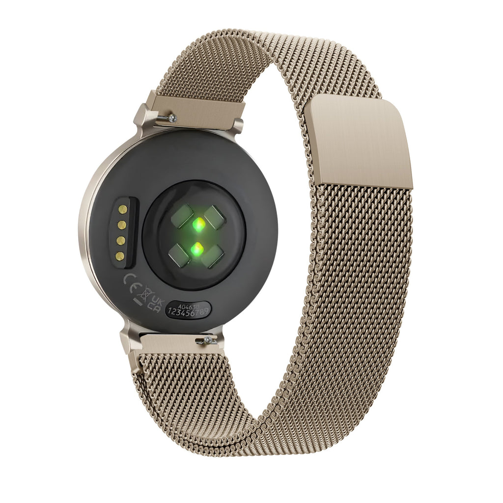 Garmin Lily 2 Milanese Loop Strap — Champagne