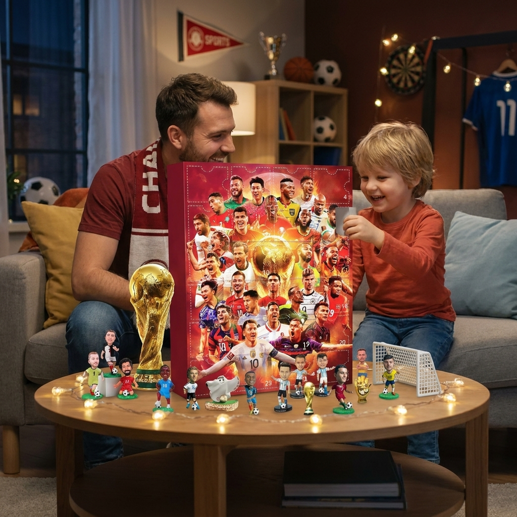 GOALHAVEN fodboldjulekalender — daglige miniatureoverraskelser til festglade fans
