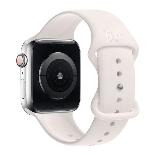 Μπεζ λουράκι σιλικόνης για Apple Watch — Xoxo Wildhearts