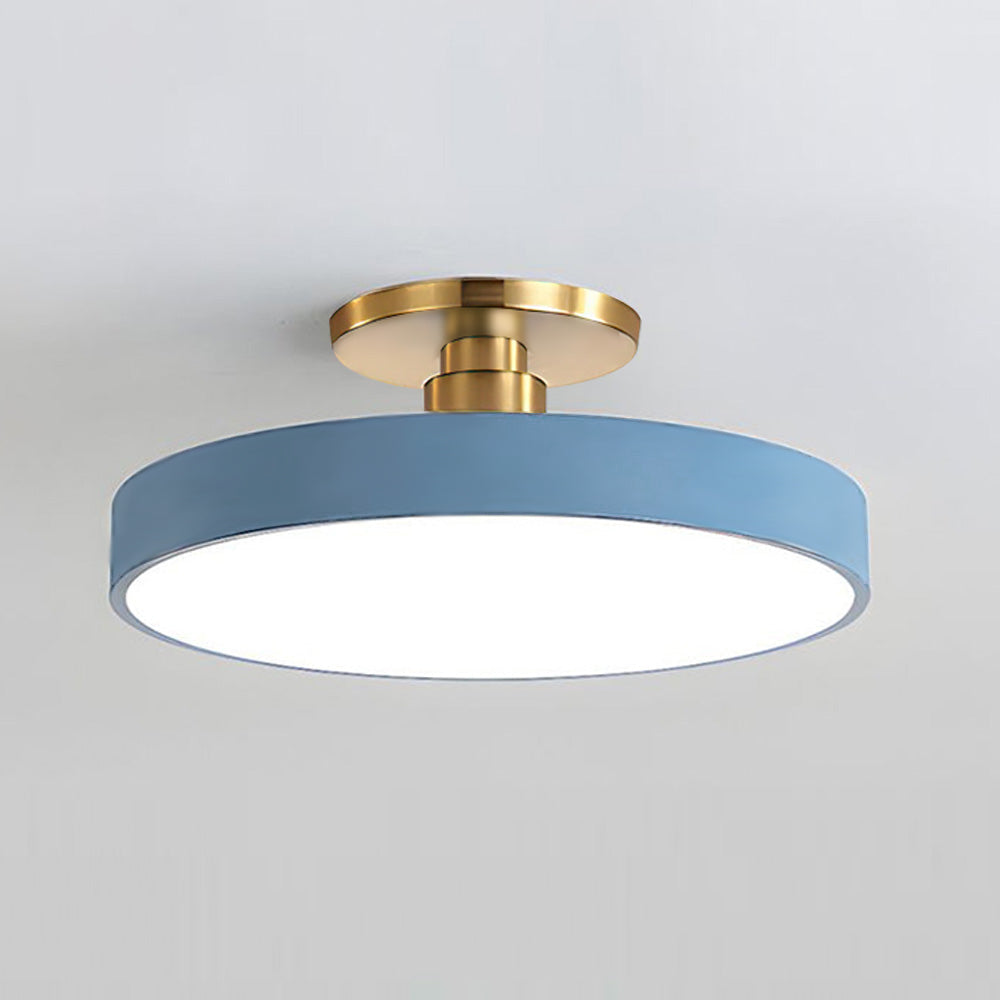 Astraeon LED Light Semi-Flush Mount Fixture For Dining Or Living Spaces Home Decor