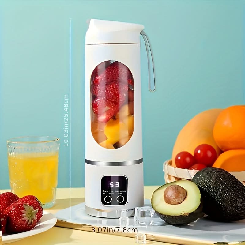 BLENDORA Tragbarer, per USB wiederaufladbarer Mixer und Entsafter — Kompakter Smoothie-Maker