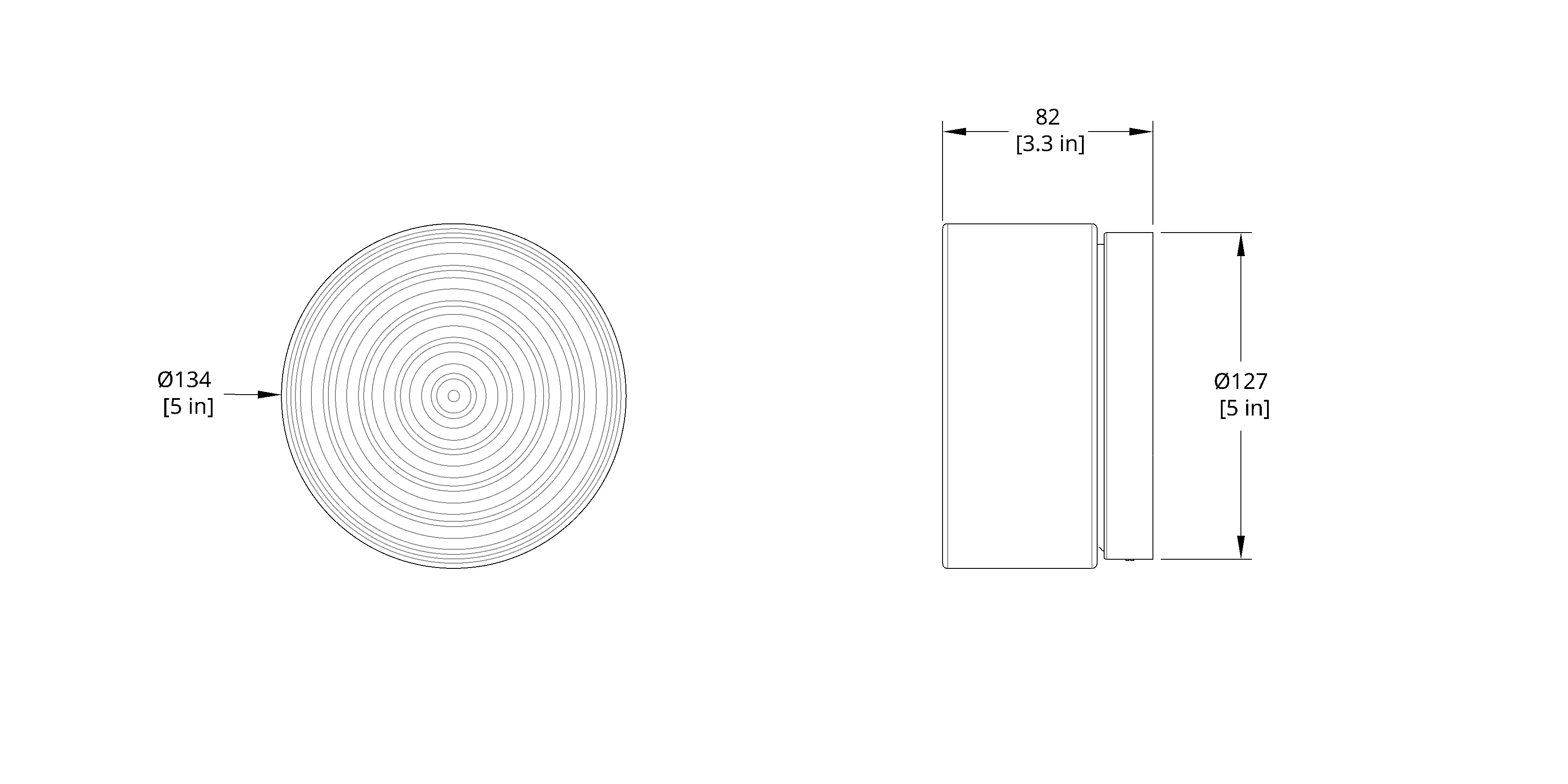 Astra Ripple IP65 Exterior Wall Light With Ripple Glass Shade For Patios And Outdoor Spaces