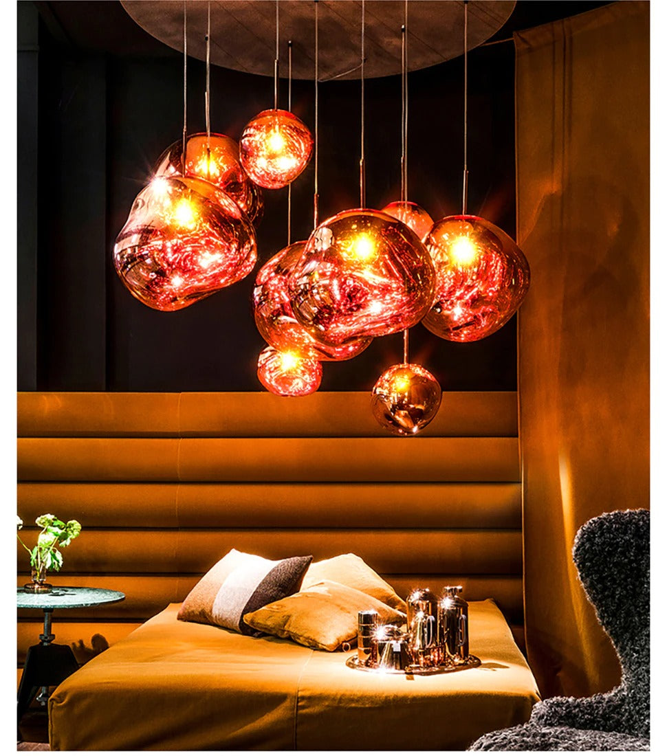 Aureo LED Kitchen Pendant Light Modern Ceiling Fixture For Dining Area Illumination
