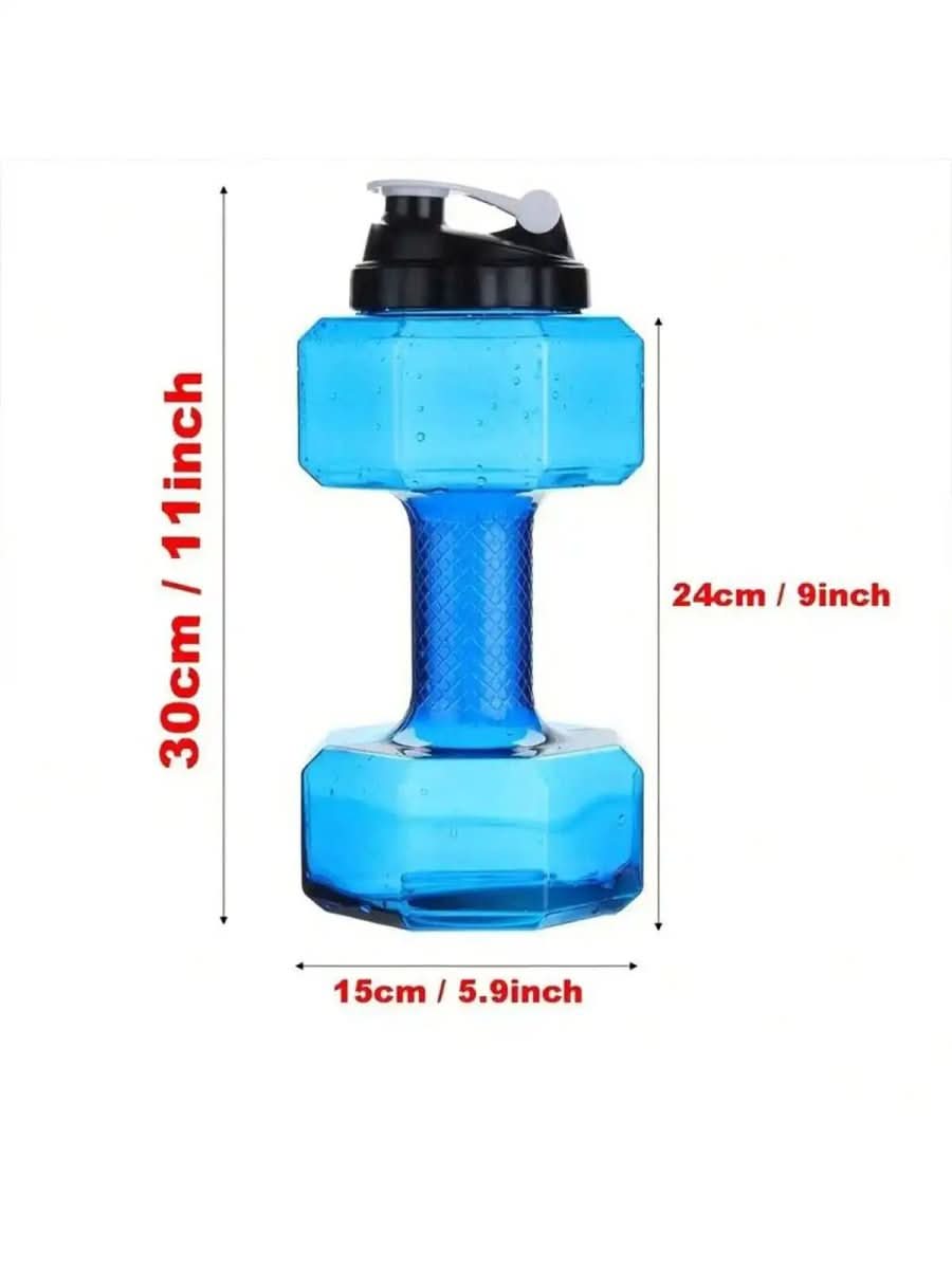 AquaFlex Vannflaske formet som manual 550 ml – lett grep med 2-i-1-motstand