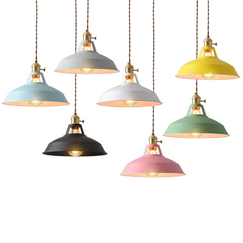 NovaLume Spectrum Morandi Pendant Light With Colorful Glow For Living And Dining Rooms