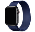 Cinturino milanese blu per Apple Watch — design ispirato all'Italia
