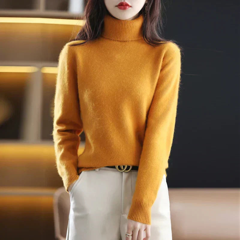 100 % kashmirrullekravesweater – tidløs elegance og blødhed | Ka-mostore