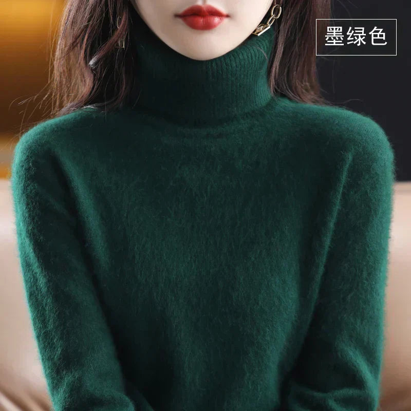Maglione a collo alto in cashmere al 100% – Eleganza senza tempo e morbidezza | Ka-mostore