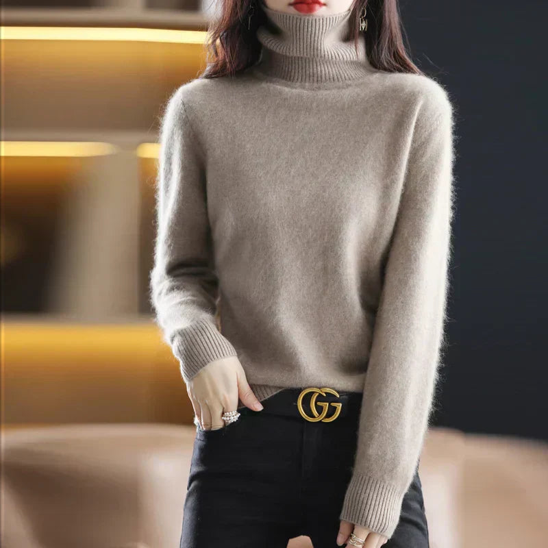 100 % kashmirrullekravesweater – tidløs elegance og blødhed | Ka-mostore