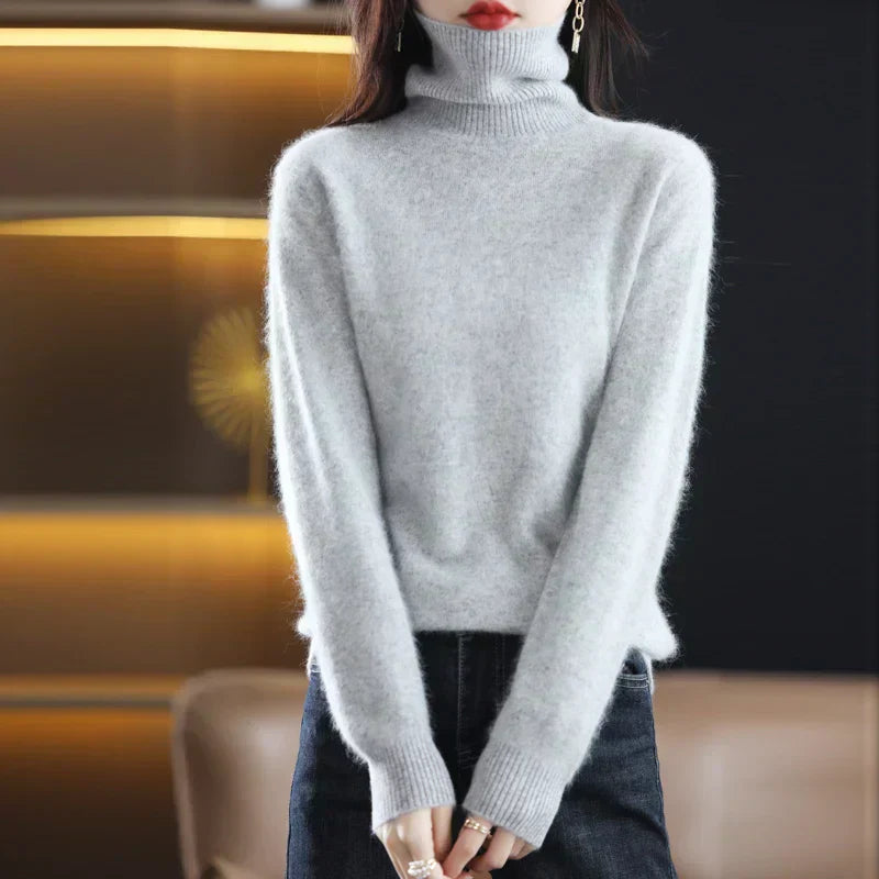 100 % kashmirrullekravesweater – tidløs elegance og blødhed | Ka-mostore