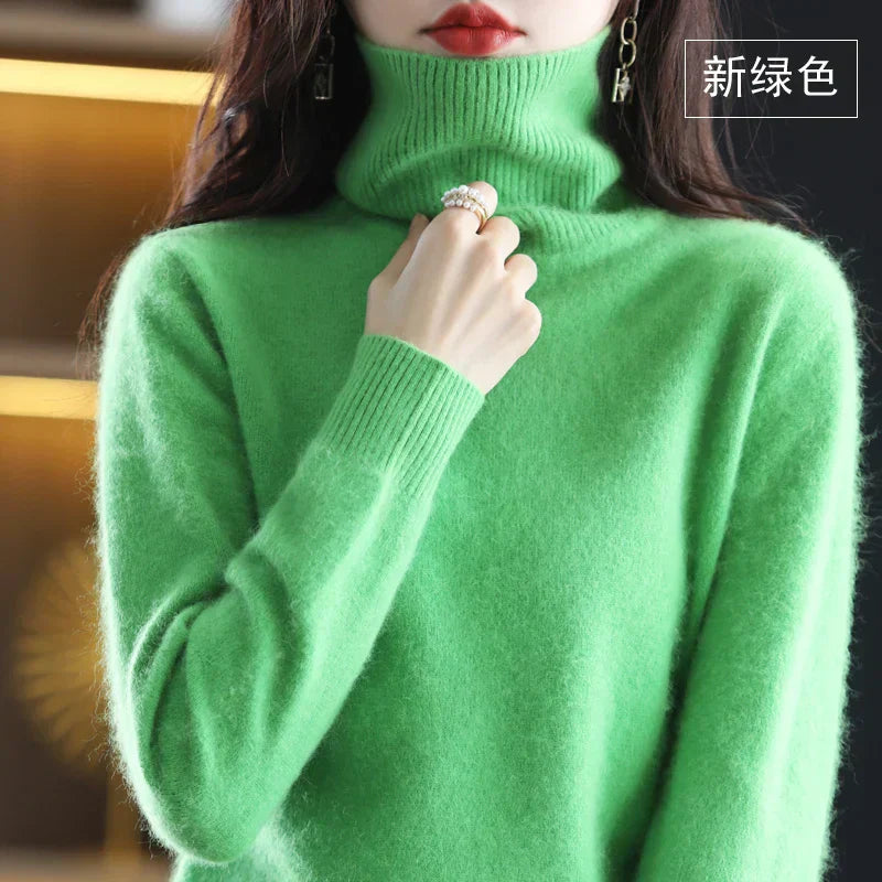 100 % kashmirrullekravesweater – tidløs elegance og blødhed | Ka-mostore