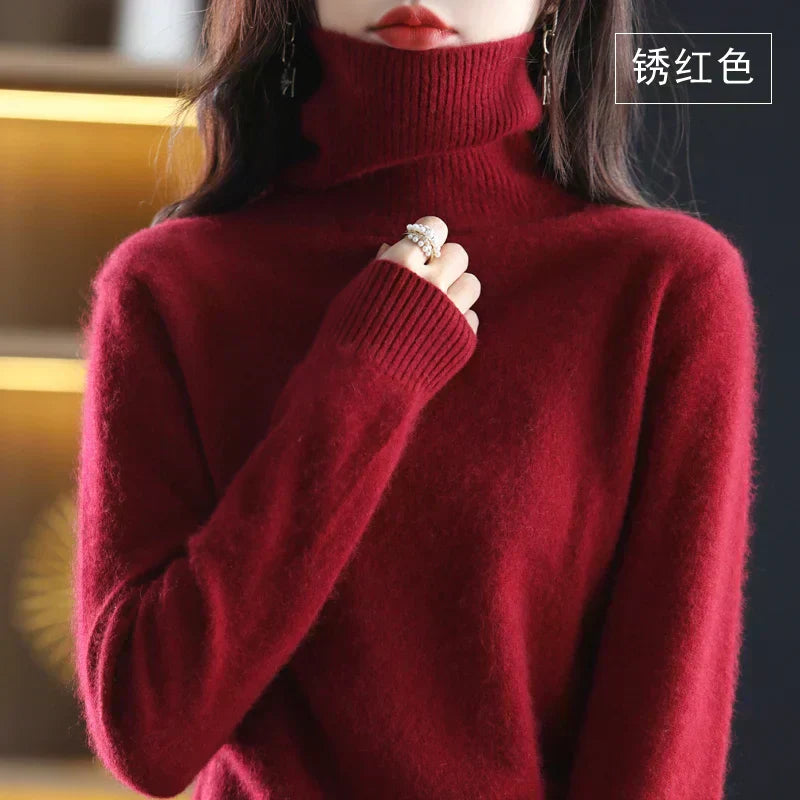 100 % kashmirrullekravesweater – tidløs elegance og blødhed | Ka-mostore