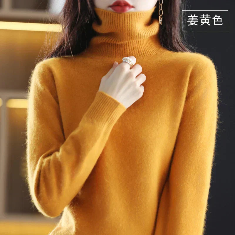 100 % kashmirrullekravesweater – tidløs elegance og blødhed | Ka-mostore