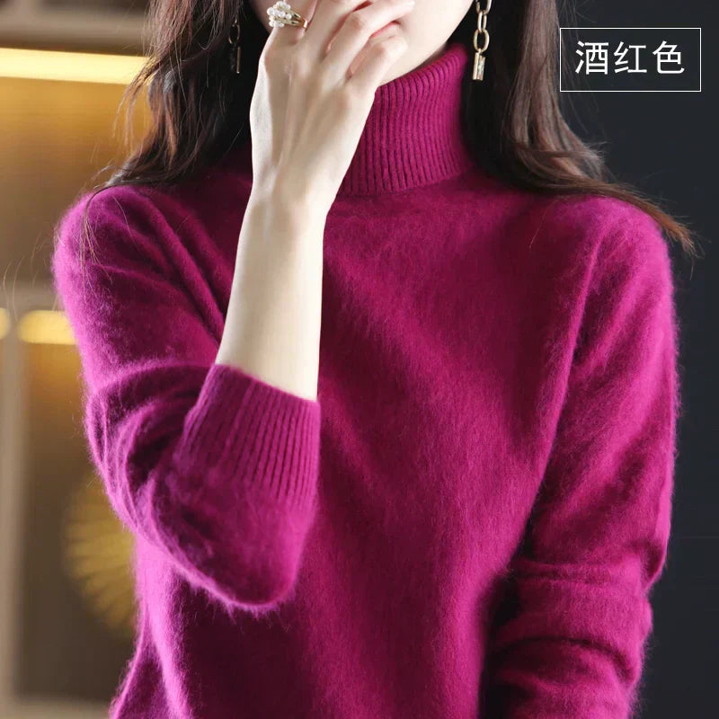 Maglione a collo alto in cashmere al 100% – Eleganza senza tempo e morbidezza | Ka-mostore