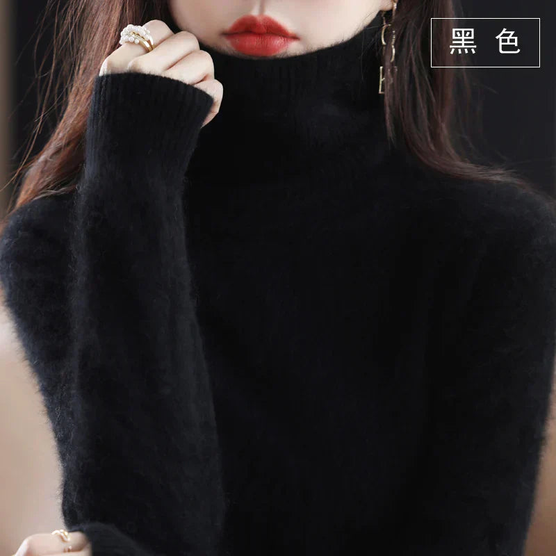 Maglione a collo alto in cashmere al 100% – Eleganza senza tempo e morbidezza | Ka-mostore