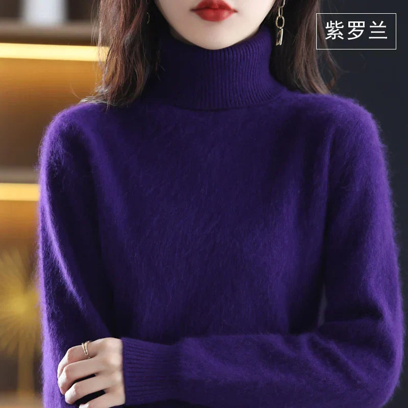 100 % kashmirrullekravesweater – tidløs elegance og blødhed | Ka-mostore