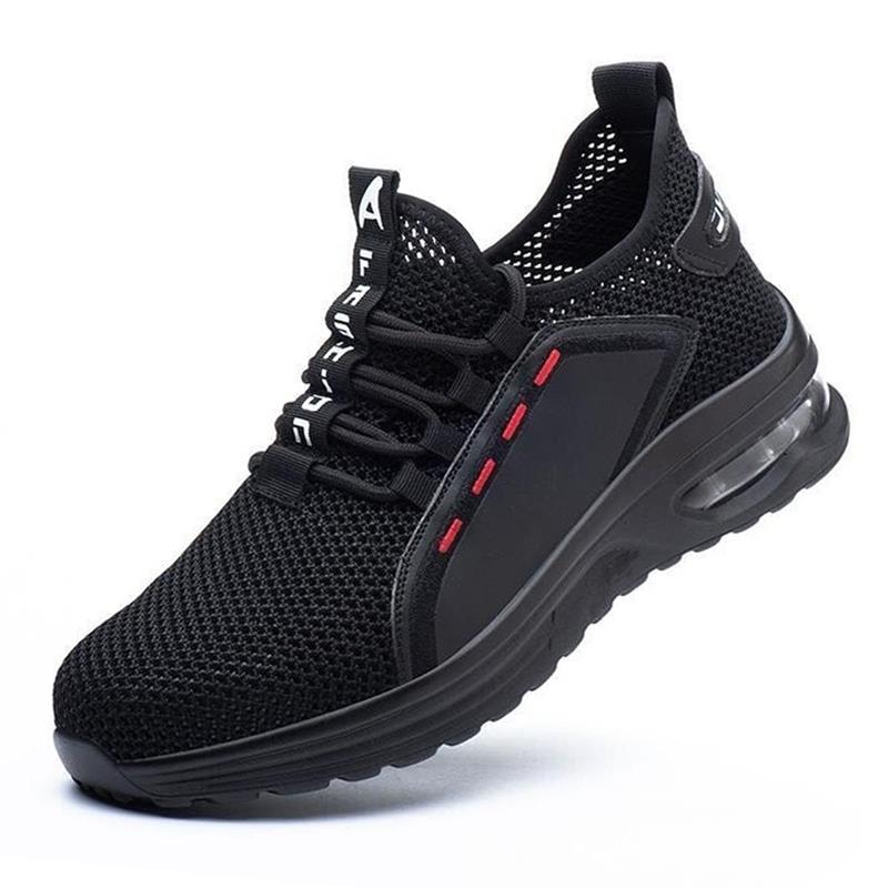 Ultralight Steel Toe Work Shoes, Non-Slip, Breathable for Construction
