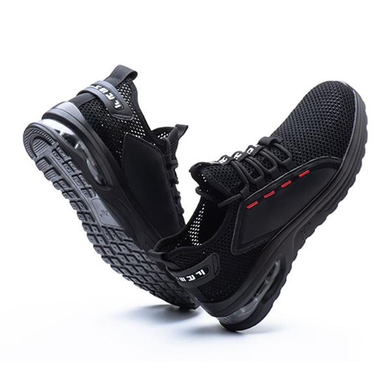 Ultralight Steel Toe Work Shoes, Non-Slip, Breathable for Construction