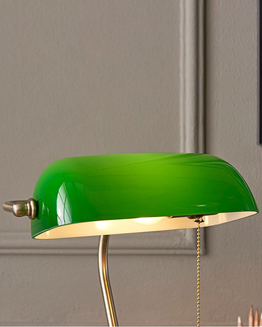 Banker Lamp Vintage Desk Lamp With Timeless Style For Living Spaces And Home Offices