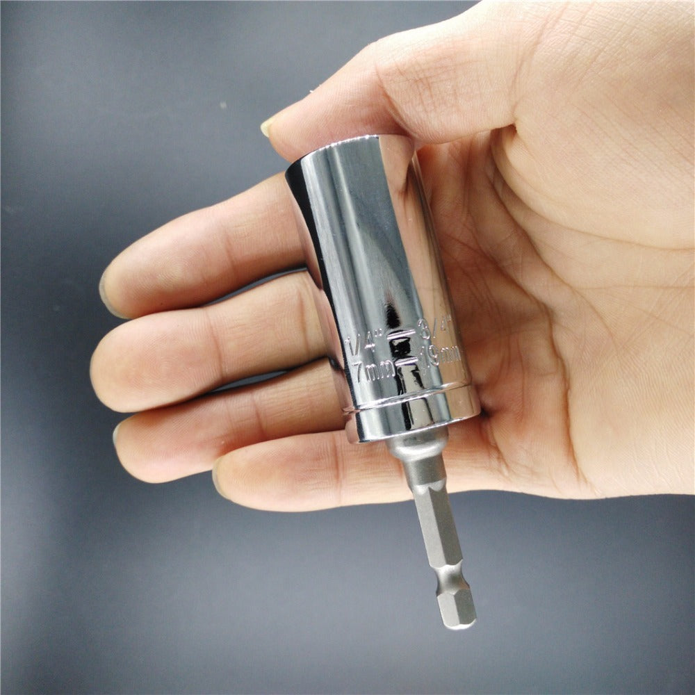 Universal Socket Wrench Set For Assembly And Any Shape Or Size