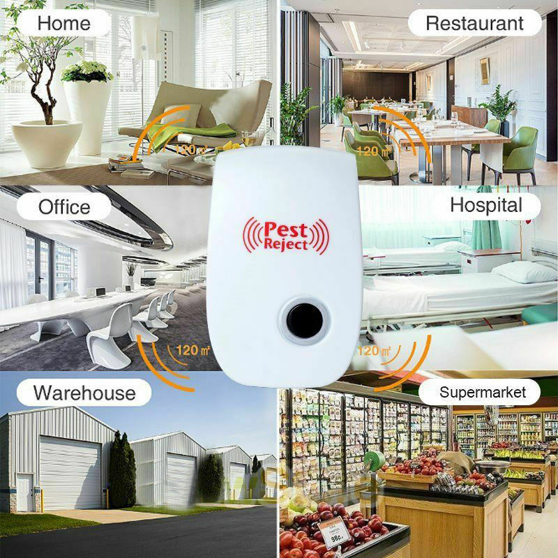 Garden Ultrasonic Pest Repeller, No Chemicals, Child And Pet Friendly, Up To 74 Sq Meters