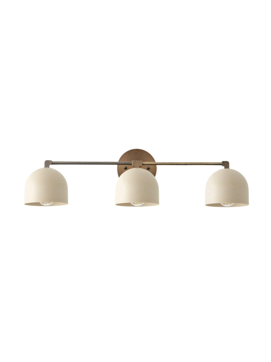 Mid-Century Dome Wall Lamp With Retro Design For Bathroom And Hallway