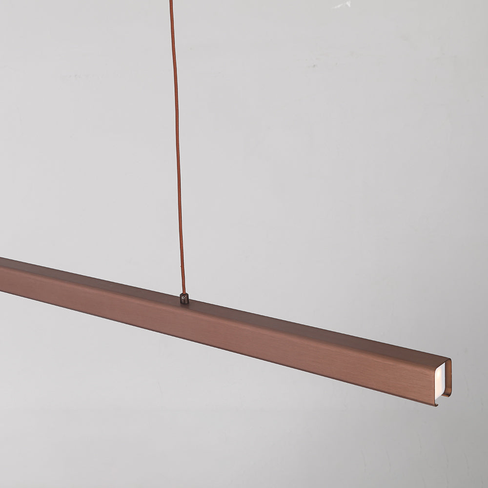 Aerolin Adjustable Height Pendant Light With Industrial LED Style For Modern Interiors