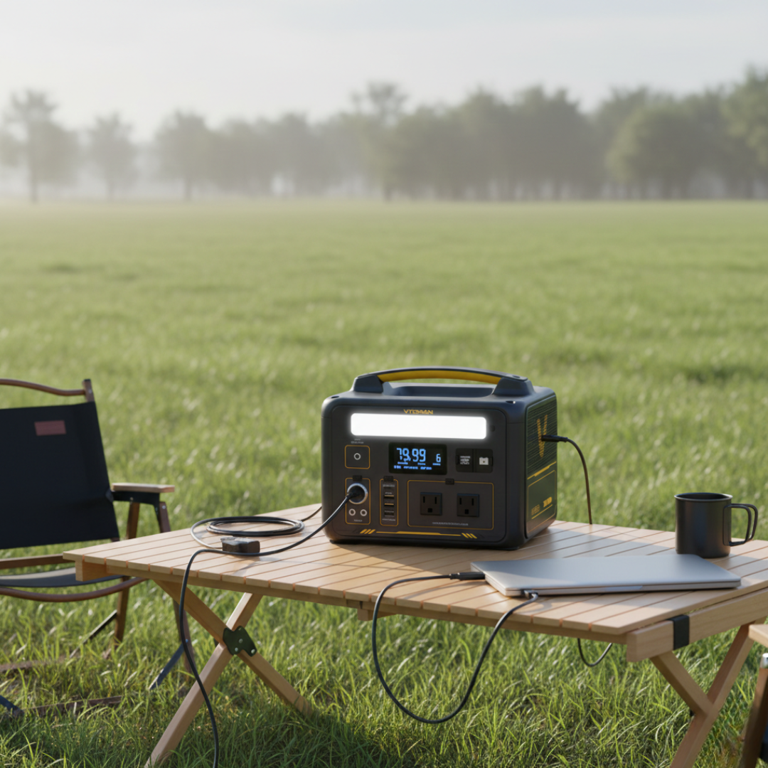 Lightweight Solar Generator For Off Grid Power And Emergency Backup Power Station