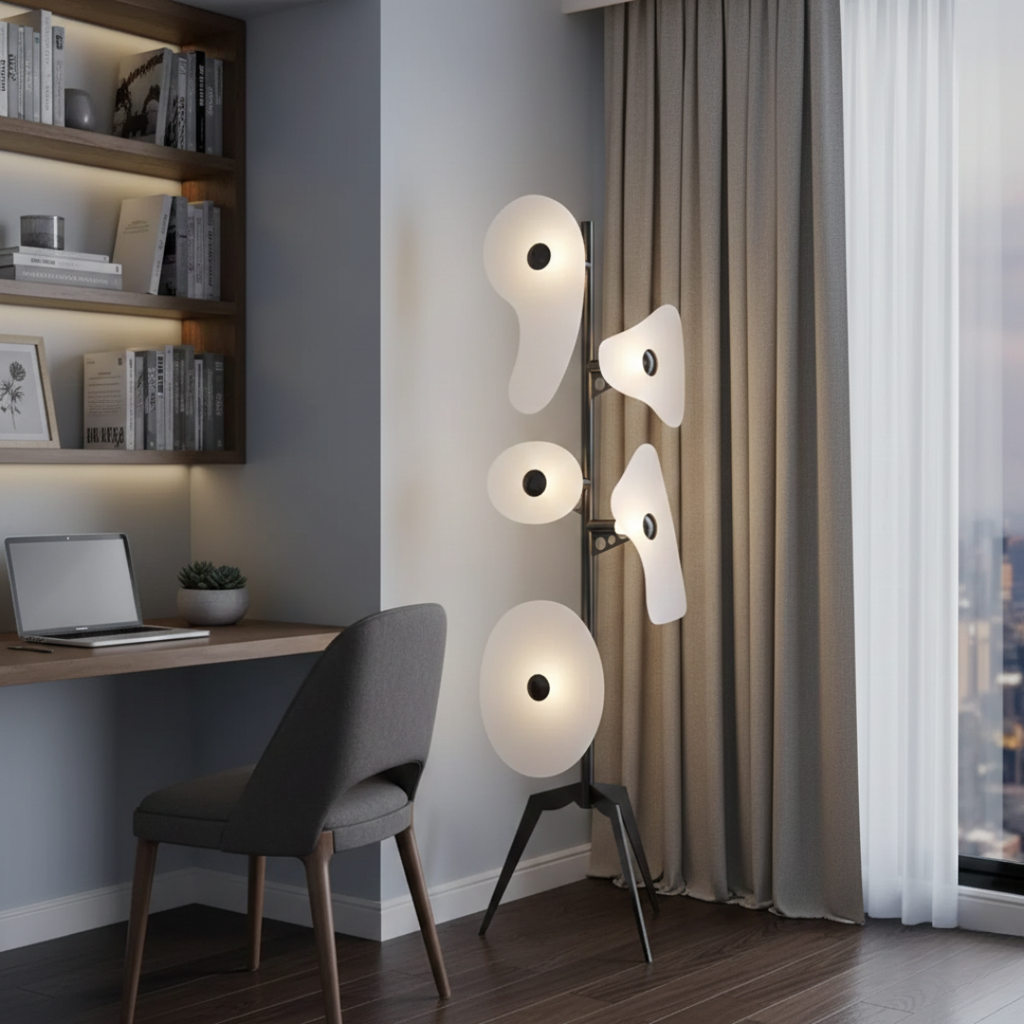Ambient Colour Changing Floor Lamp With LED For Modern Living Rooms And Bedrooms
