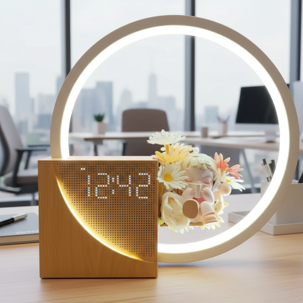 Touch Bedside Lamp With White Noise For Peaceful Sleep And Gentle Wake In Any Bedroom