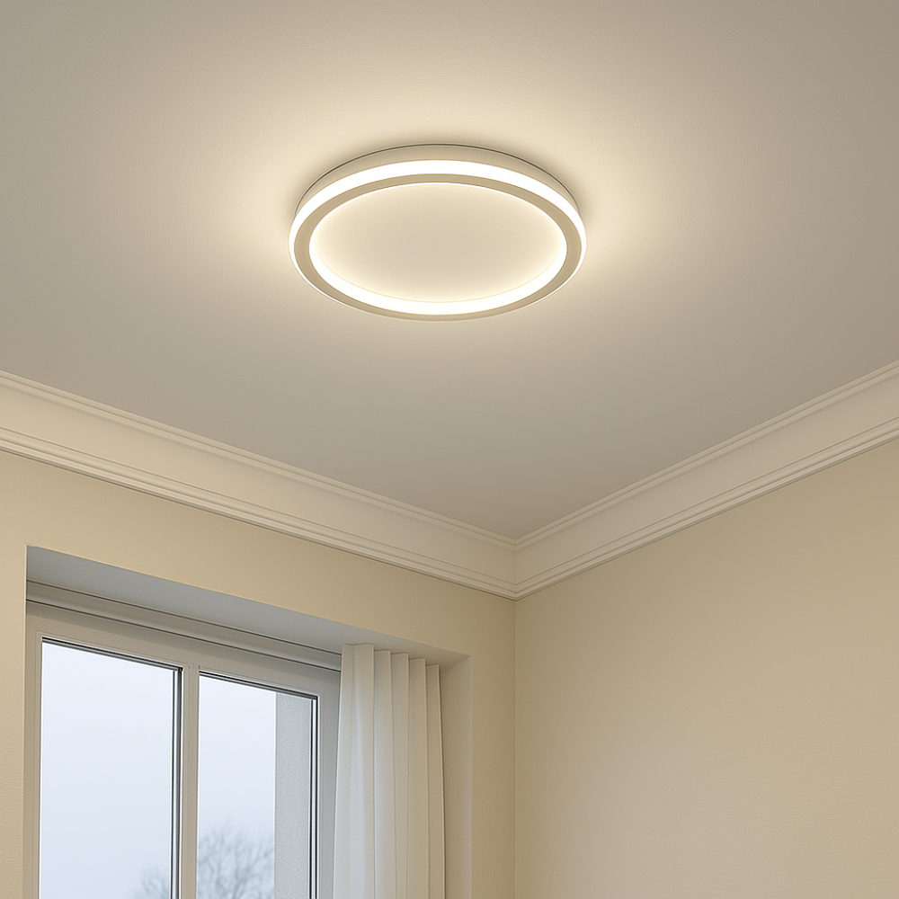 Nordic SkagaNova Dimmable LED Ceiling Light With Warm White Glow For Modern Living Spaces