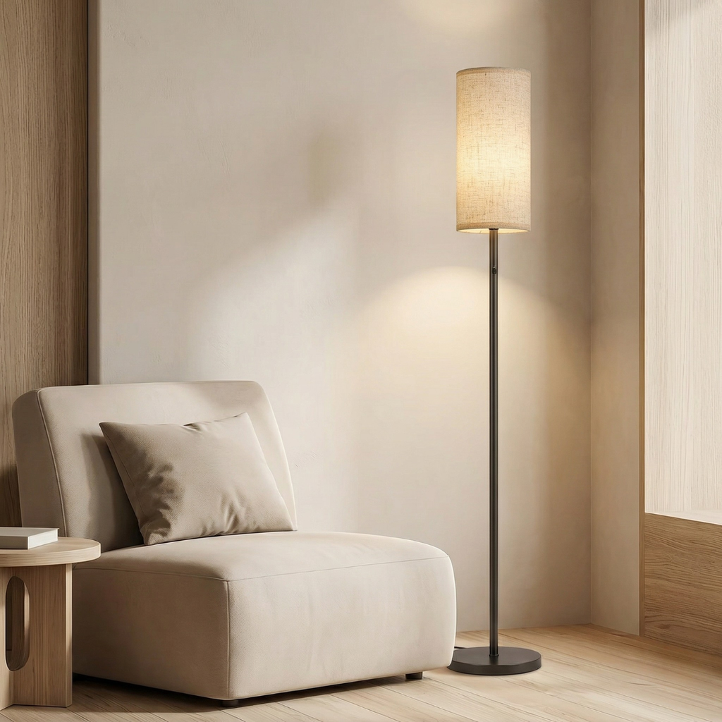 App Controlled RGB Floor Lamp For Customizable Ambient Lighting In Any Room Or Office Space