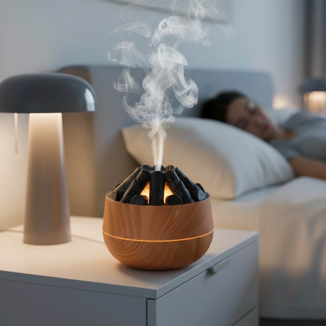 Night Light Diffuser 300ml For Aromatherapy In Bedroom Or Office Spaces Ideal For Relaxation And Sleep