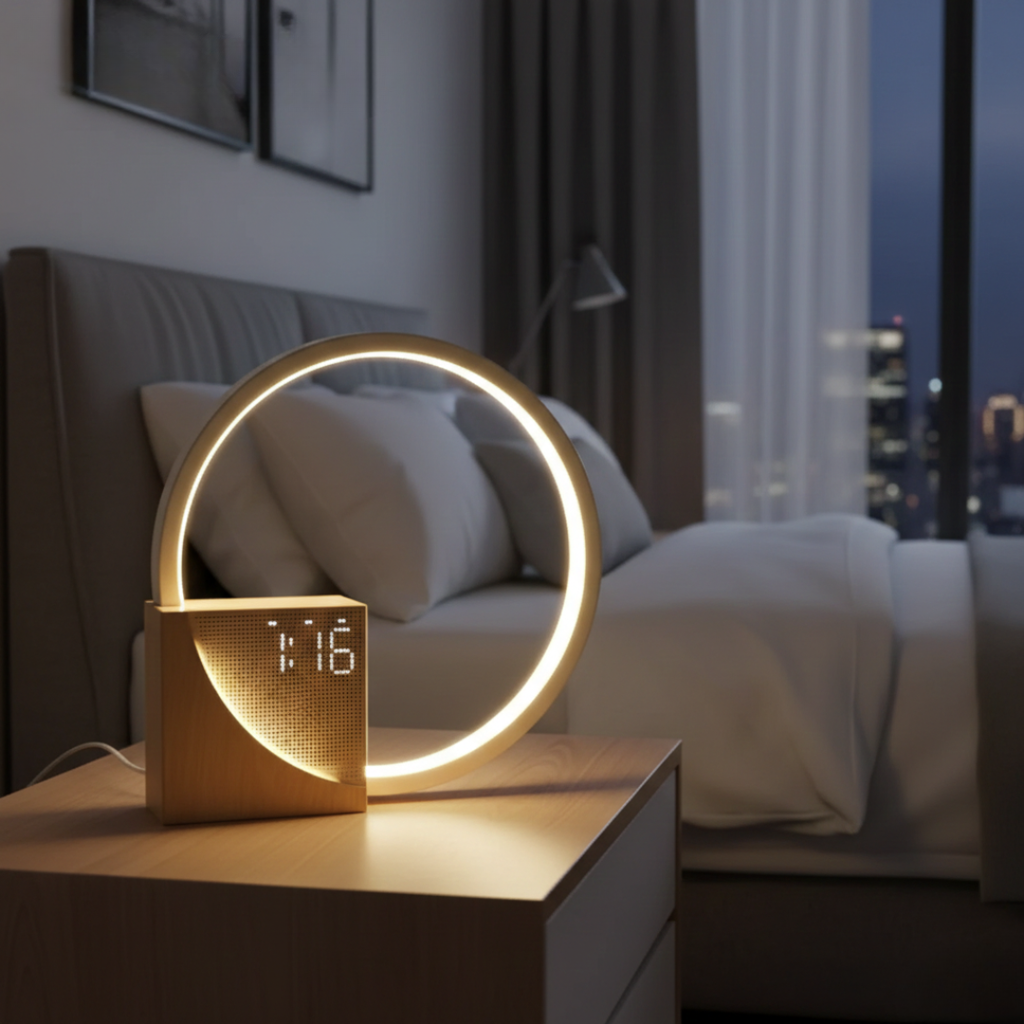 Touch Bedside Lamp With White Noise For Peaceful Sleep And Gentle Wake In Any Bedroom