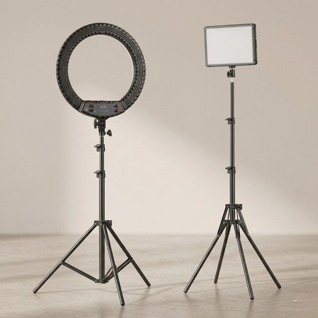 ProLite 18 Inch Ring Light And Tripod For Vlogging And Makeup And Photography Projects