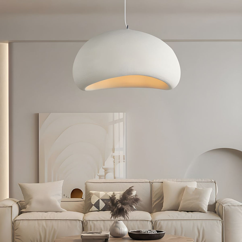 NimbleGlow Adjustable LED Pendant Light With Wabi Sabi Style For Modern Interiors