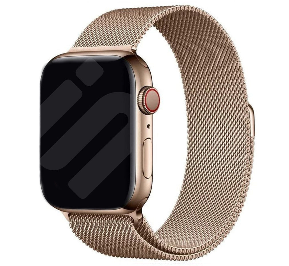 Apple Watch Milanese Band — Rose Gold Clasp Strap