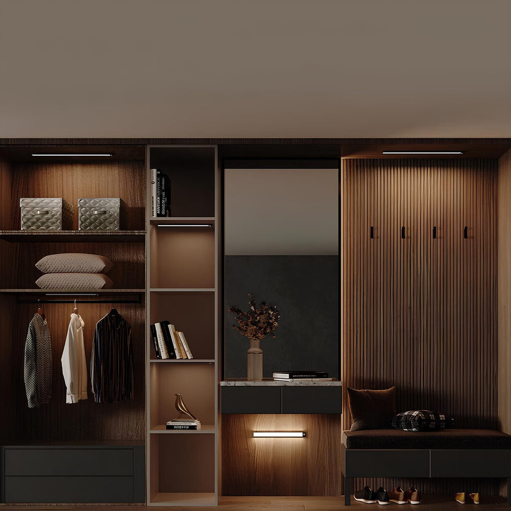 Closet And Under-Cabinet LED Light With Wireless Motion Sensor For Simple Illumination