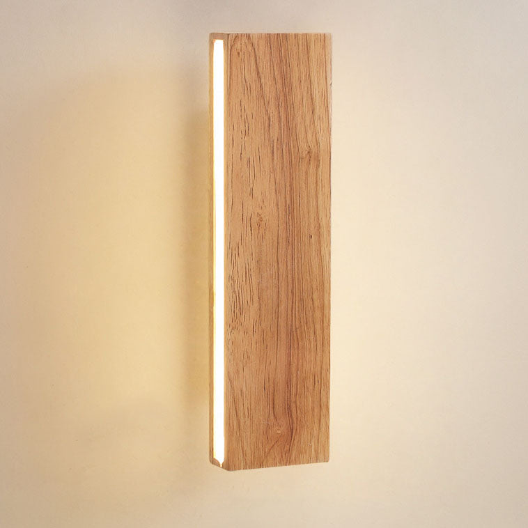 Japanese LED Wall Lamp Rotatable Minimalist Aluminum Black White 21cm And 31cm