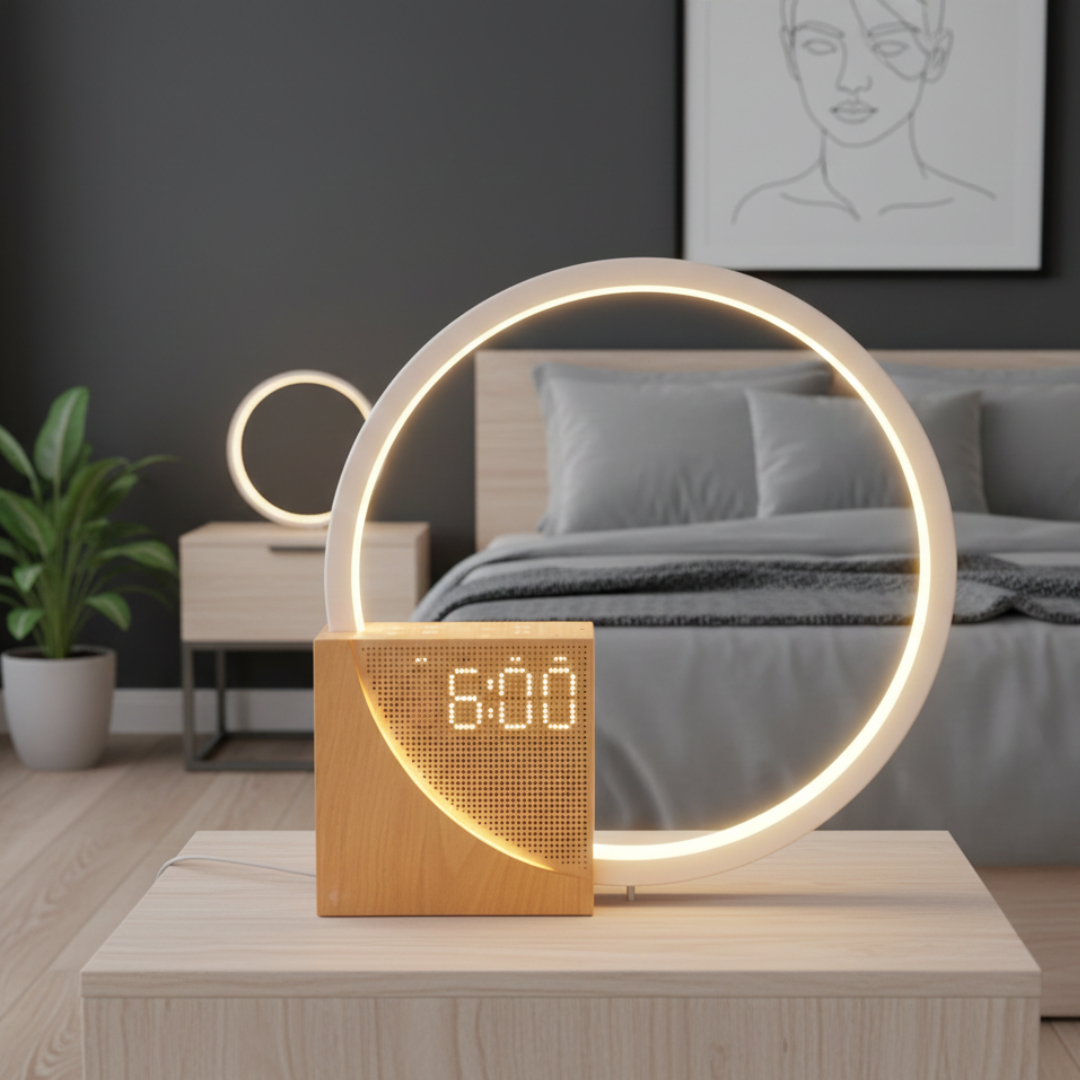 Touch Bedside Lamp With White Noise For Peaceful Sleep And Gentle Wake In Any Bedroom