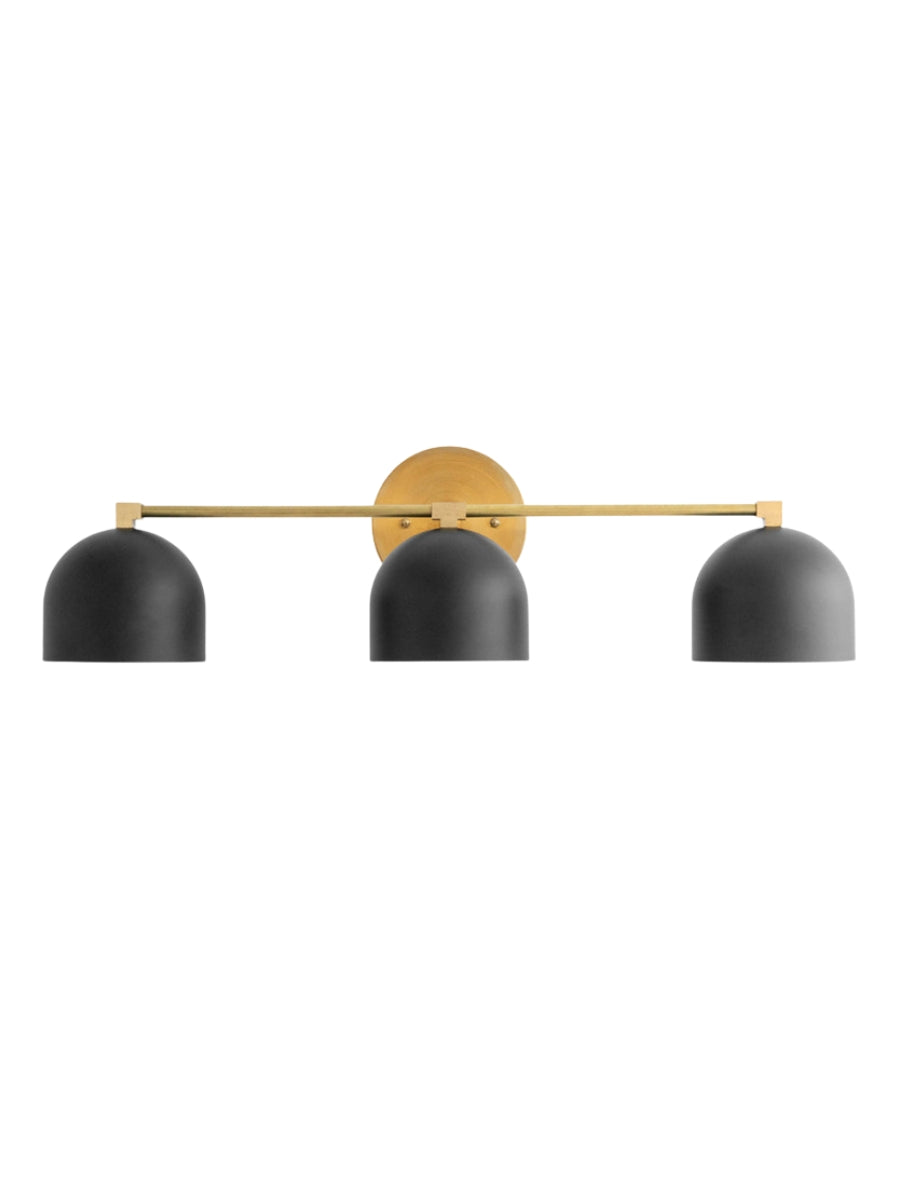 Mid-Century Dome Wall Lamp With Retro Design For Bathroom And Hallway