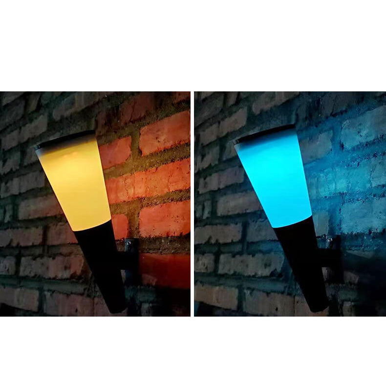 NovaLux Anthracite Solar Wall Light With Dusk To Dawn Sensor For Outdoor Lighting