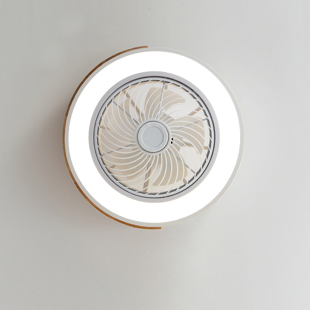Boreal Timber Wooden Blades Ceiling Fan With Energy Saving LED Lighting For Living Spaces