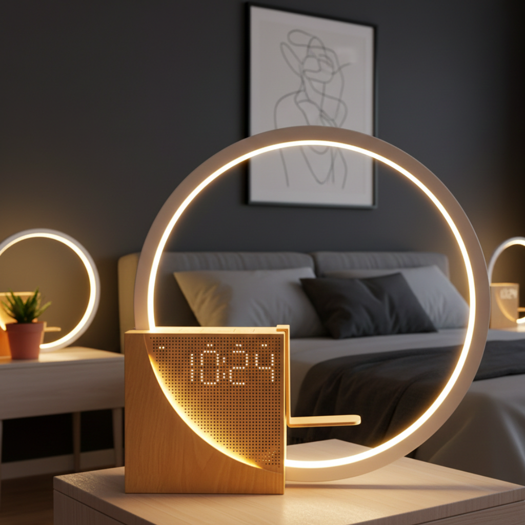 Touch Bedside Lamp With White Noise For Peaceful Sleep And Gentle Wake In Any Bedroom